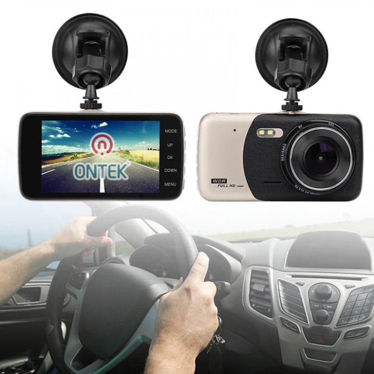 Camera hành trình ONTEKCO S14 GOLD Kèm thẻ 32G, ghi hình trước + Sau 1080P, chính hãng BH 12 tháng