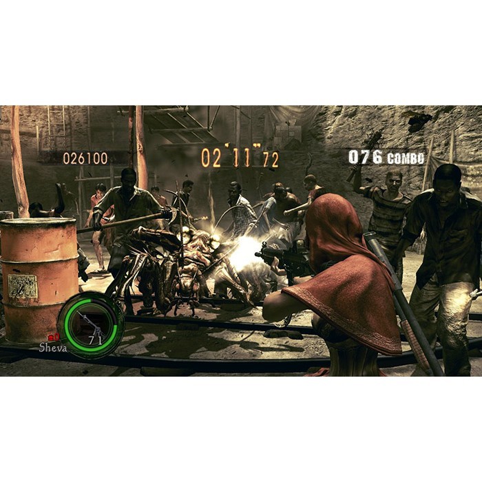 Đĩa Game PS4: Resident Evil 5