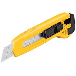 Dao rọc giấy màu vàng 18mm Pretul 22405 CUT-6PB