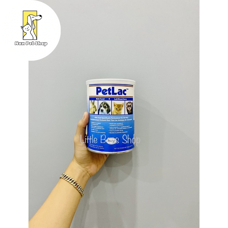 Sữa bột thay thế sữa mẹ cho chó, mèo con PetLac hộp 300gr