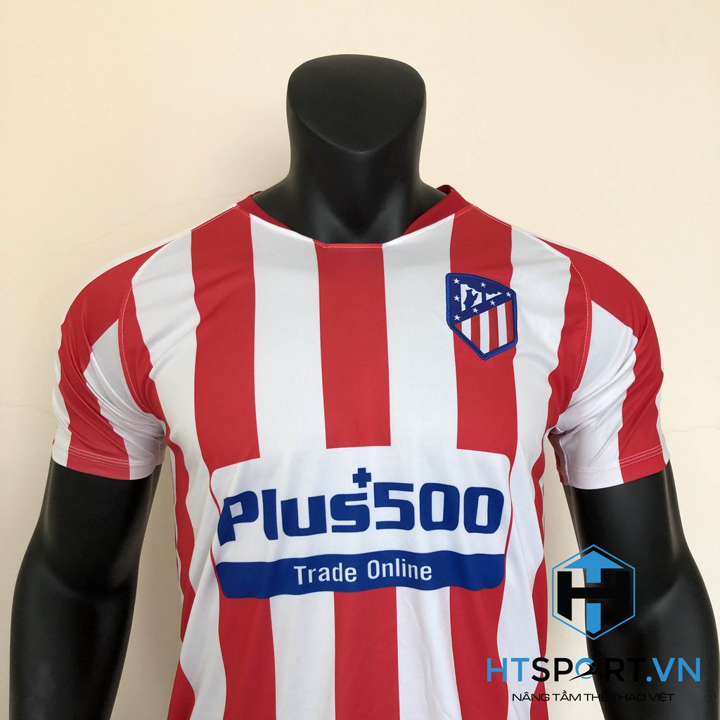 Áo CLB Atletico Madrid sân cỏ nhân tạo chính hãng, Áo đấu Aletico Xanh