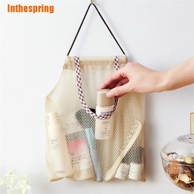 Túi Lưới Đựng Tỏi Gừng Treo Tường Tiện Lợi