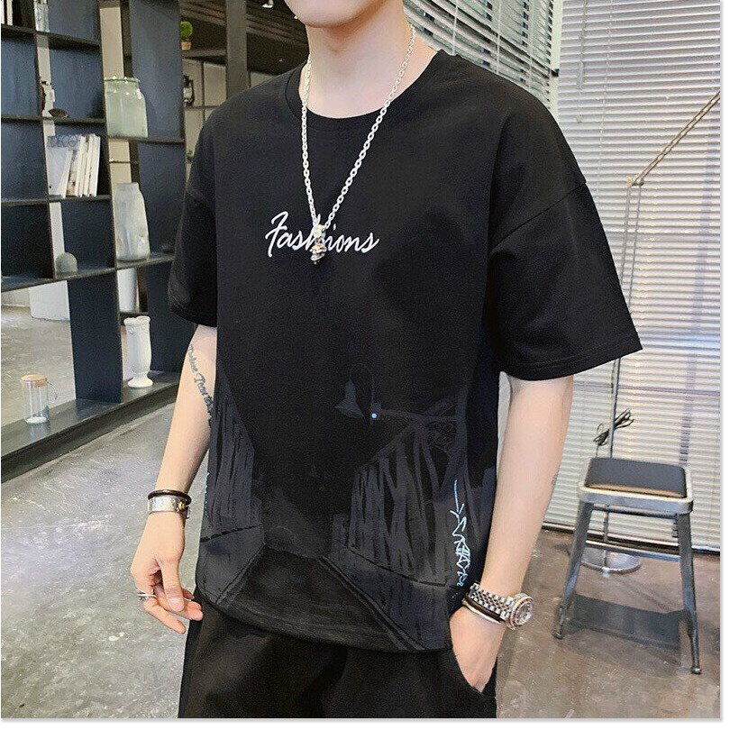 ÁO THUN NAM TAY LỠ CỰC ĐẸP , PHONG CÁCH HÀN QUỐC CHO CÁC BẠN NAM THỜI TRANG KOKO MI