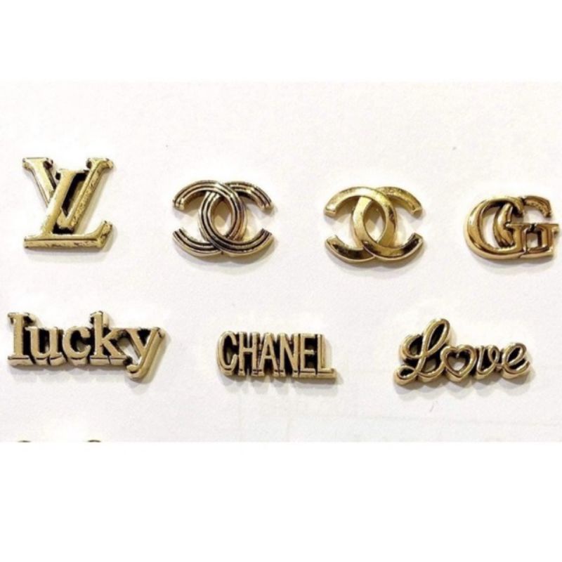 Set charm đồng trang trí móng 30 viên