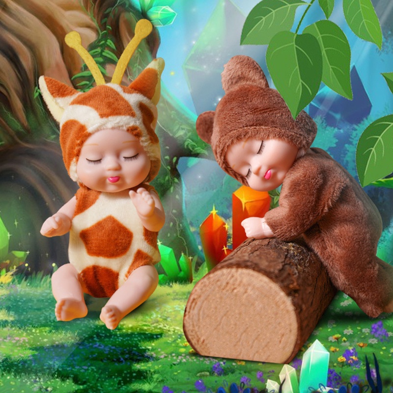 Búp Bê Em Bé Đang Ngủ Handmade Dễ Thương