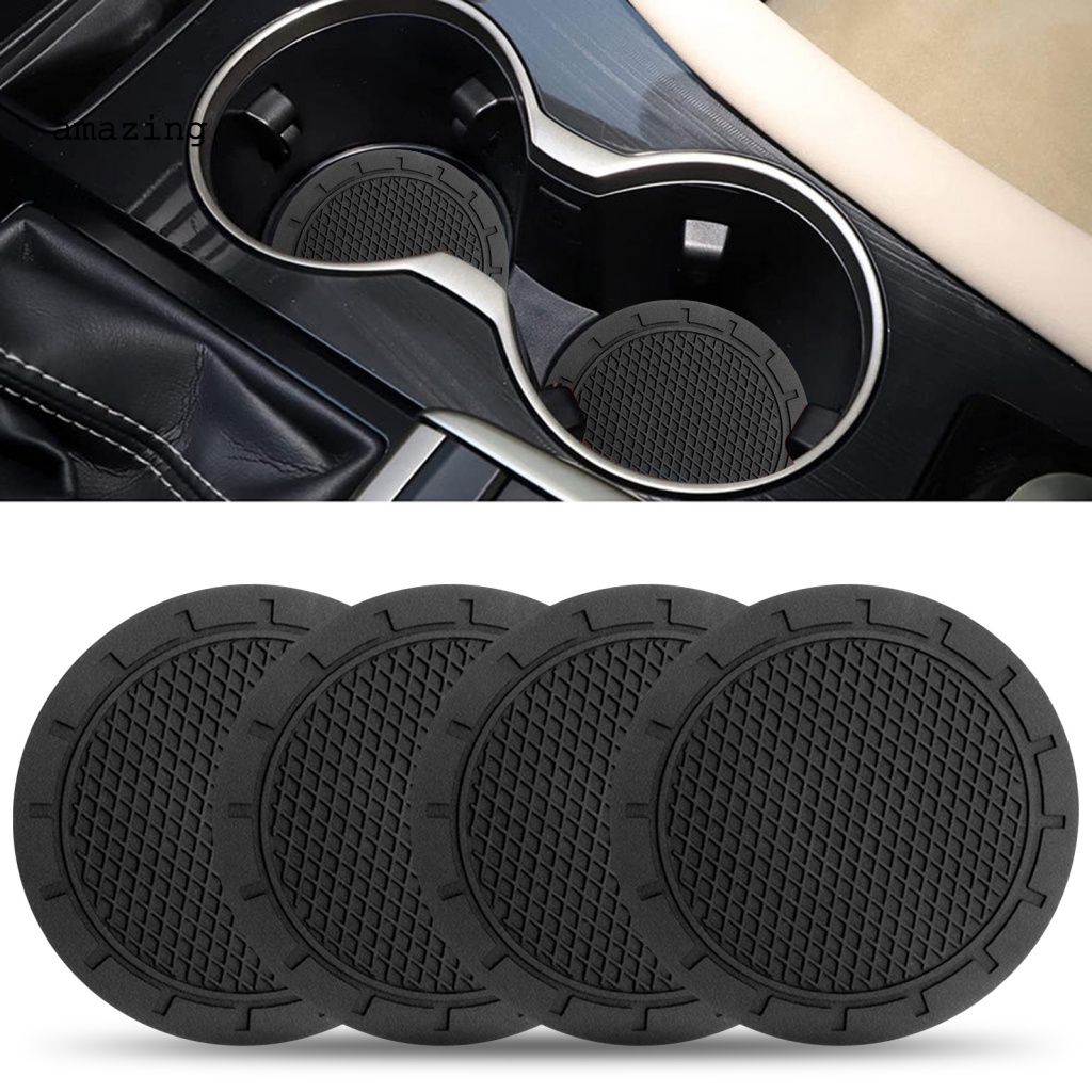 Đế Lót Ly Chịu Nhiệt Chống Trượt Dành Cho Xe Hơi