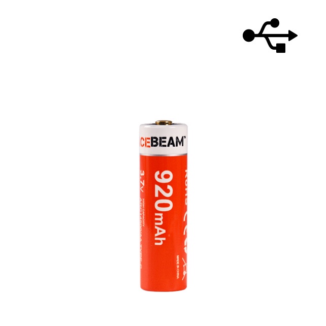 Pin sạc ACEBEAM 14500 dung lượng 920mAh có cổng sạc USB-C