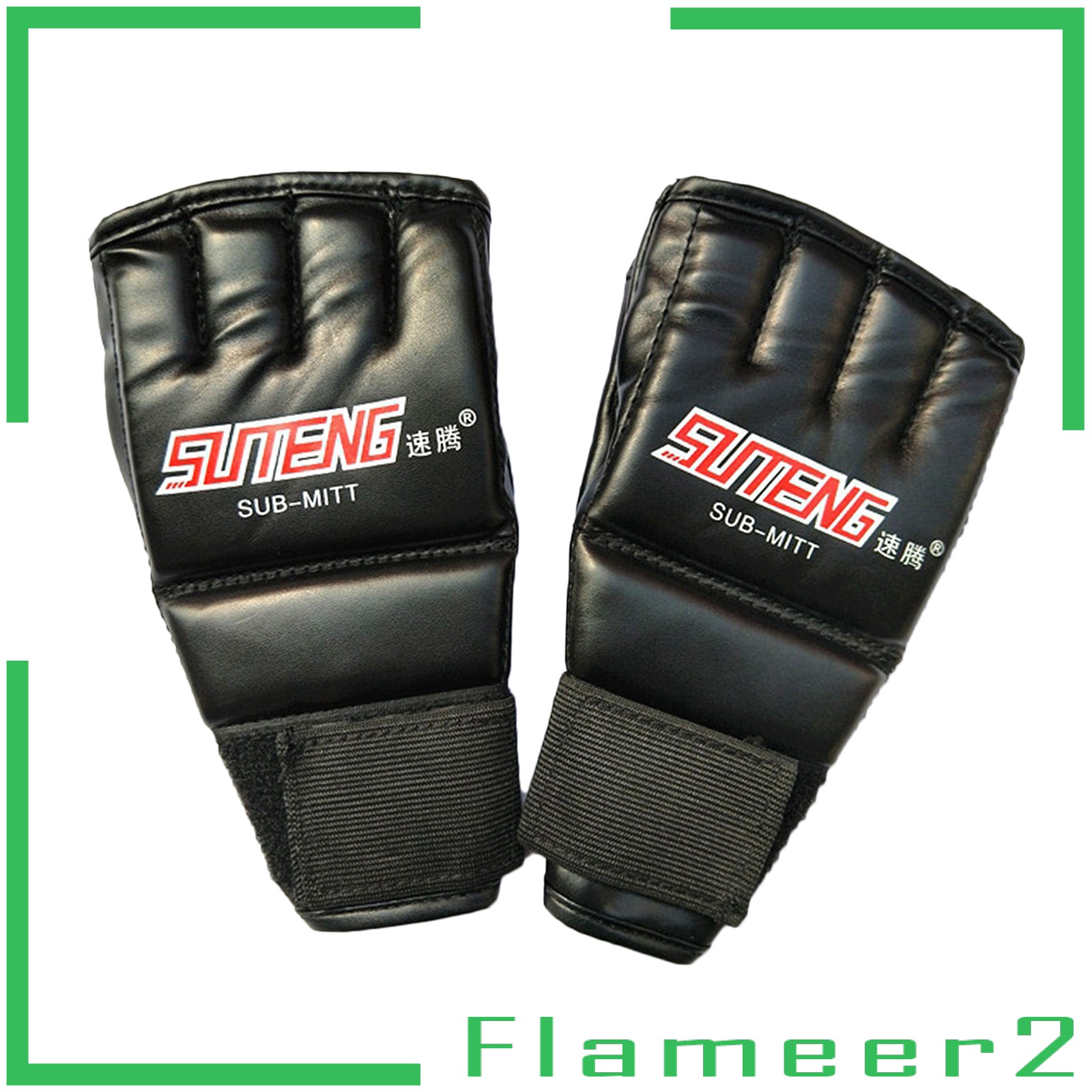 Găng Tay Boxing Hở Ngón Flameer2