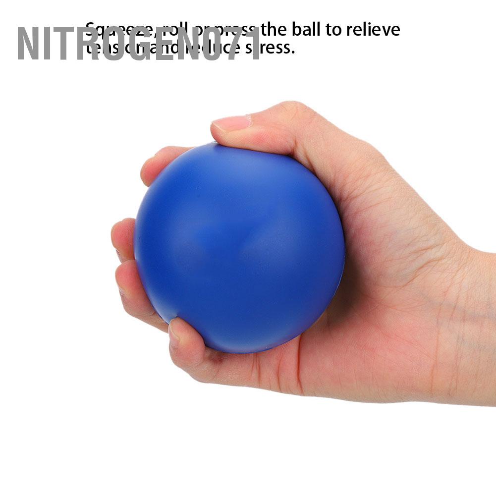 Set 2 Quả Bóng Silicone Dùng Để Tập Luyện Giảm Căng Thẳng Tiện Dụng Nitrogen071