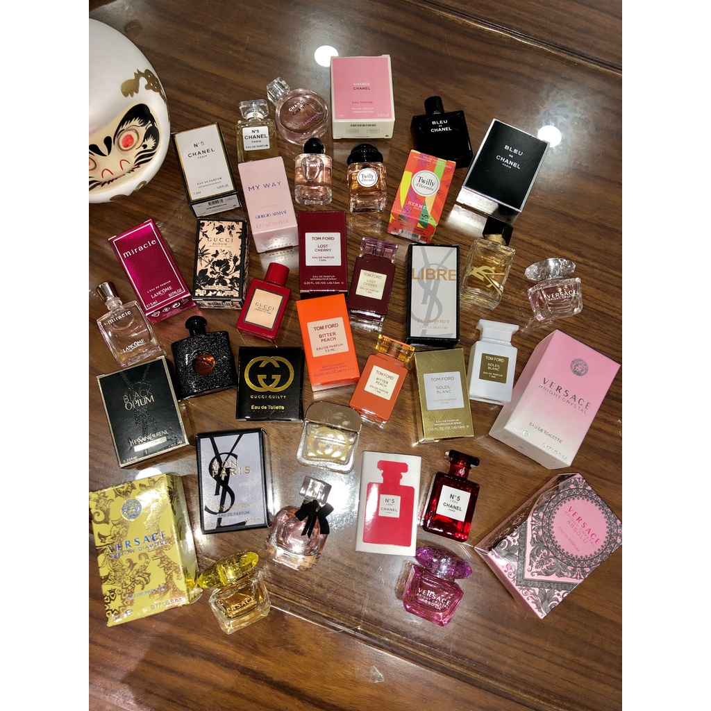 Nước hoa mini size 5 - 7.5ml - 10ml đủ mẫu