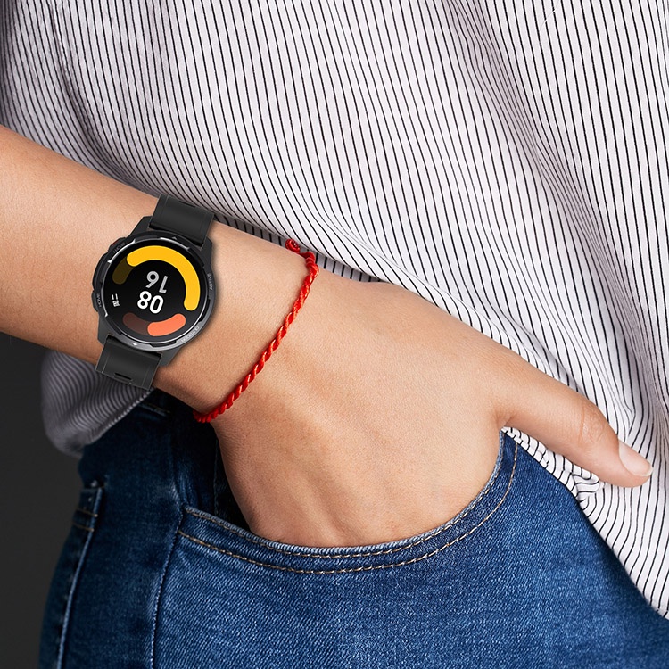 Dây Đeo Thay Thế Chất Liệu Silicon Màu Sắc Thời Trang Cho Xiaomi Watch S1 Active/Watch