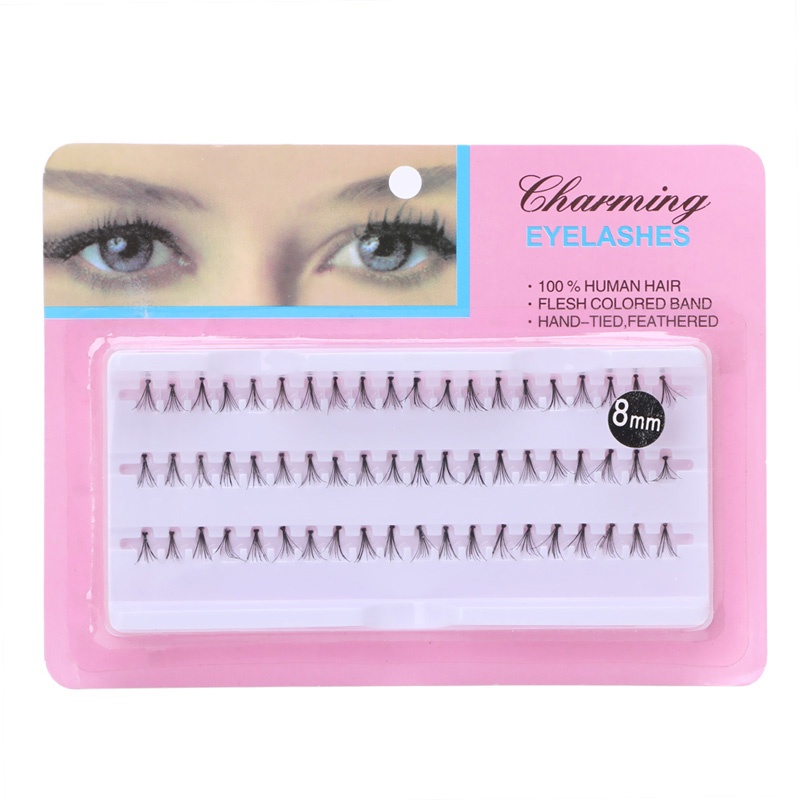 [Hàng mới về] Cụm lông mi giả 3d cong dày 0.15mm