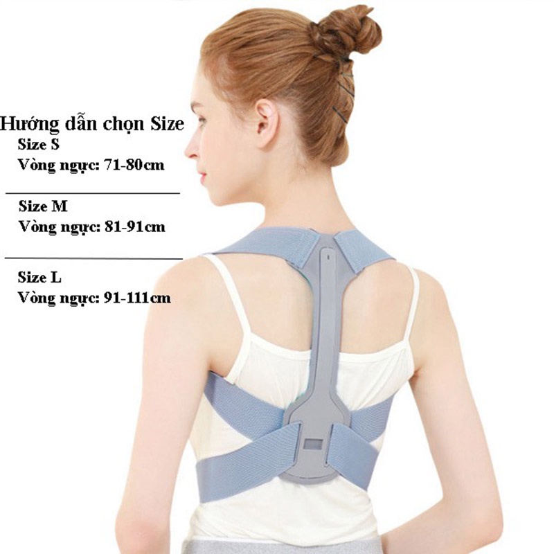 Dây đai chống gù lưng nam nữ cải thiện cột sống -dây đai sửa tư thế chống gù lưng hiệu quả