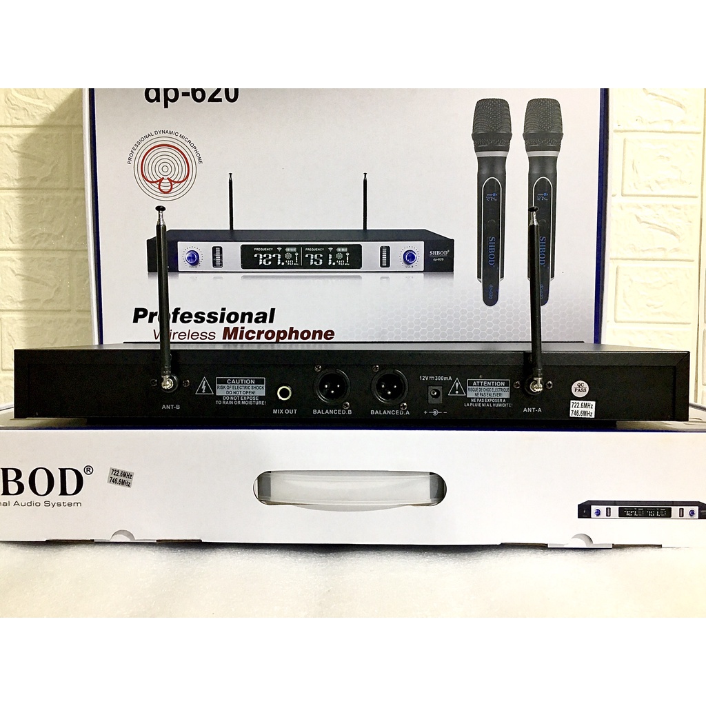 Micro Không Dây SHBOD DP 620 Thế Hệ Mới 2022 :Hút Giong,Hát Nhẹ,Giọng Mềm,Hỗ Trợ Chống Hú Tốt.Chuyên Karaoke Gia Đình