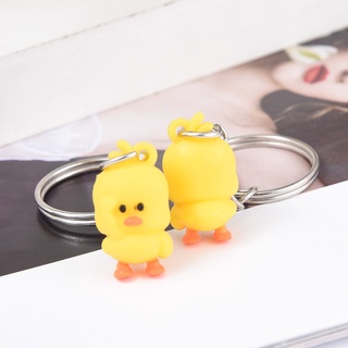 1 Móc Khóa Hình Vịt Con Dễ Thương