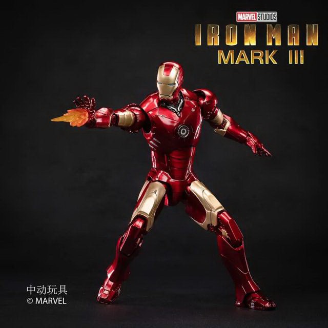 [Hàng có sẵn] Mô hình chính hãng Zdtoys: Iron man Mk3