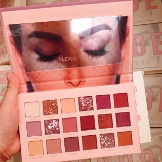 [Bảng 18 ô nhũ và lì] Phấn mắt NUDE NEW HUDABEAUTY