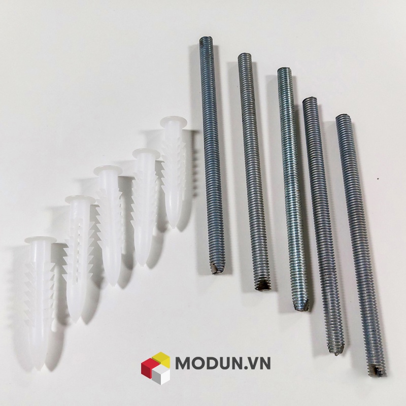 Bộ ốc, vít, tắc kê, bát MOV-001 MODUN.VN- dùng để bắt ván, kệ