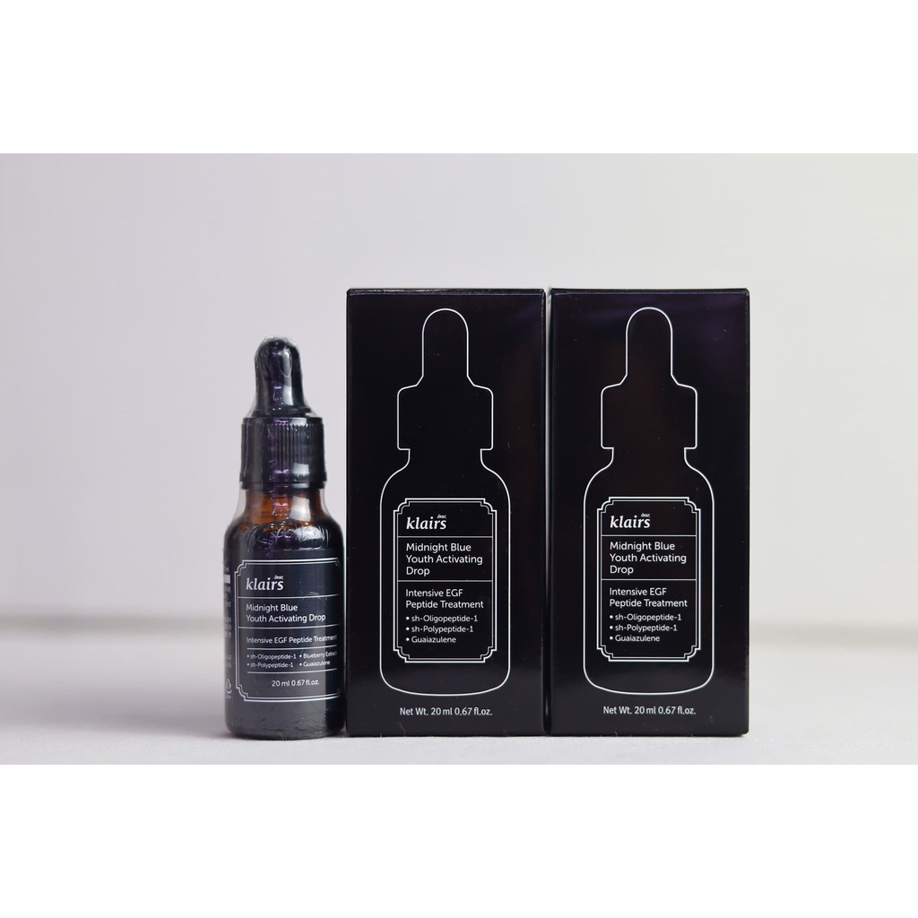 Serum Midnight blue Youth Activating Drop Klairs