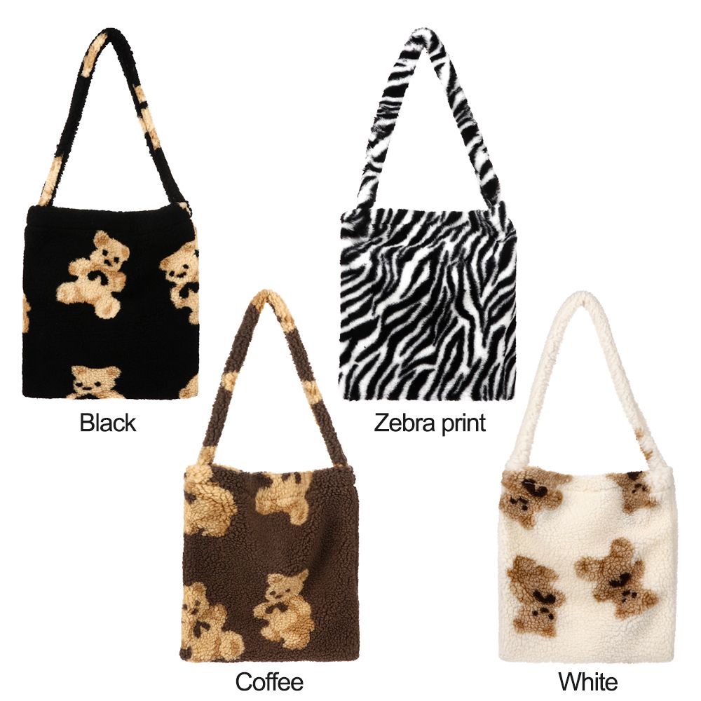 Túi xách lông nhung MIHAN1 thời trang thu đông cho nữ