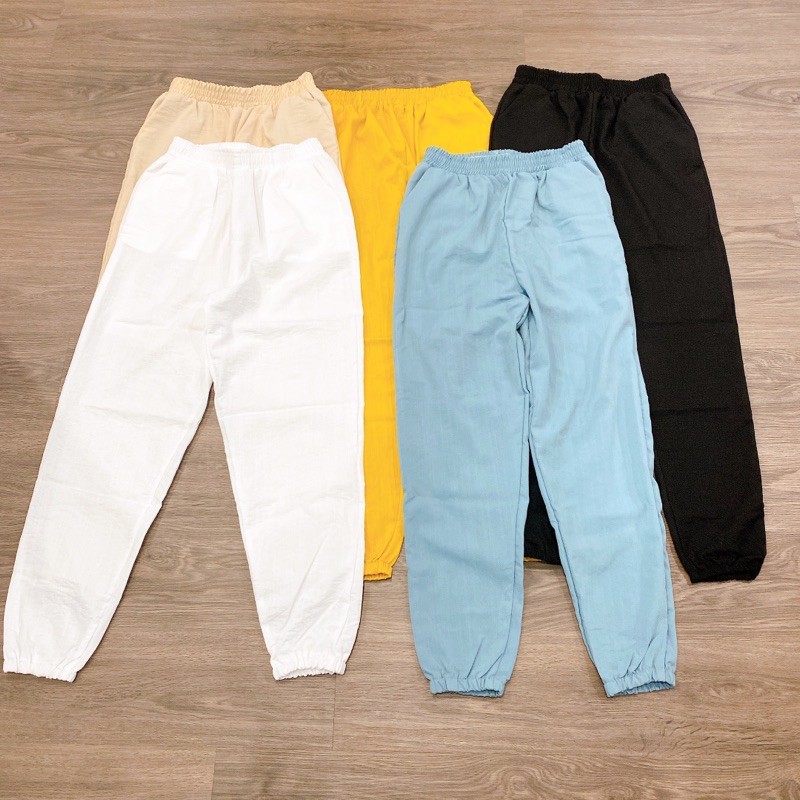 Quần jogger đũi bo gấu trẻ trung | BigBuy360 - bigbuy360.vn