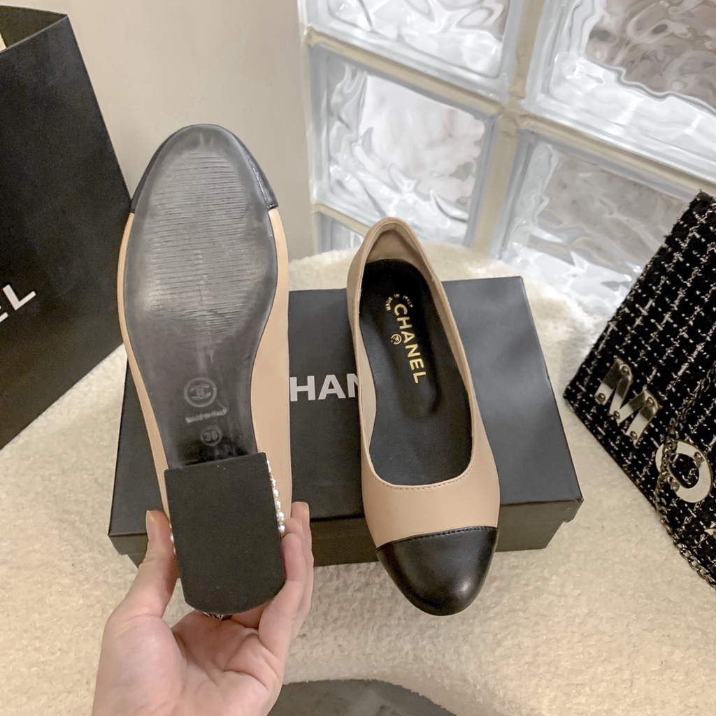 Phụ Nữ Múa Ba Lê Mới Da Cừu &amp; Da Bò Bóng