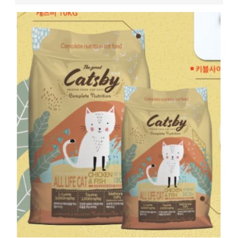 Thức ăn mèo catsby bao 5kg