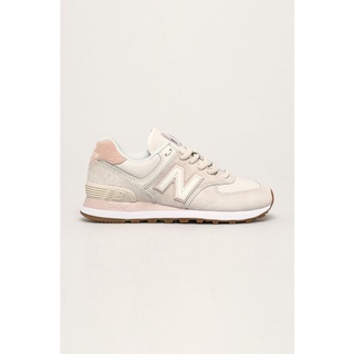 Giày new balance 574 hồng kem