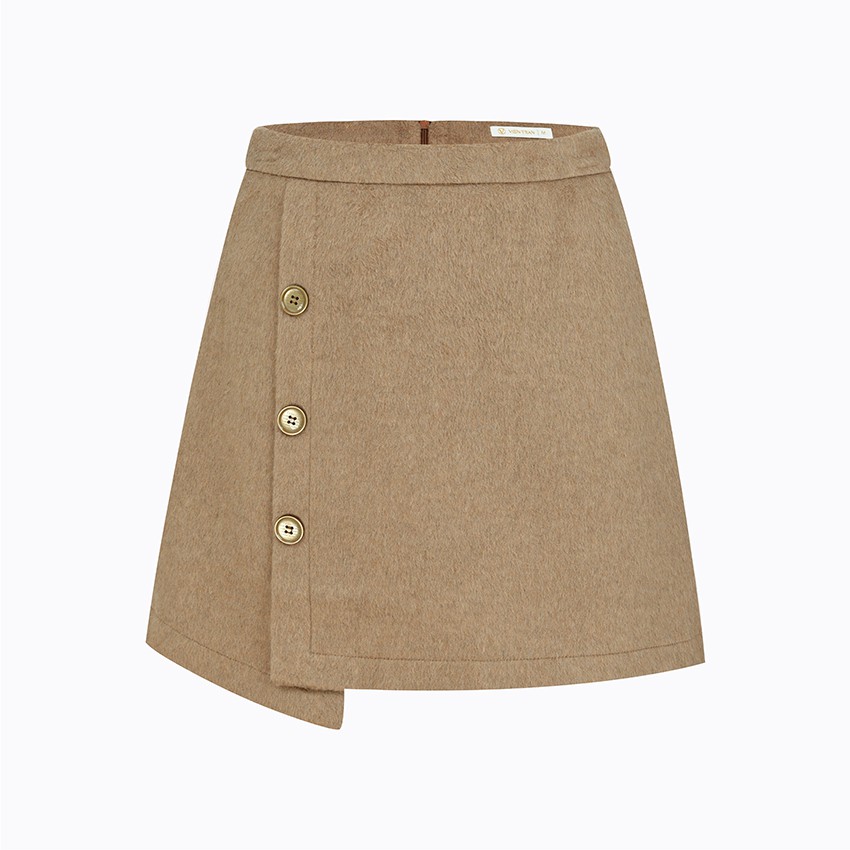 [Mã WABRLOW5 giảm 15% đơn 300K] Chân váy dạ lệch VIENNE TRAN V62R18T008-ANP14 (nhiều màu) | BigBuy360 - bigbuy360.vn