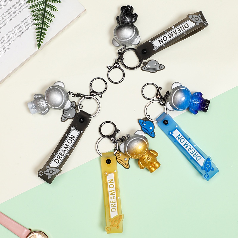 Móc khóa cute phi hành gia dễ thương Móc khóa túi xách phụ kiện CICIBOX