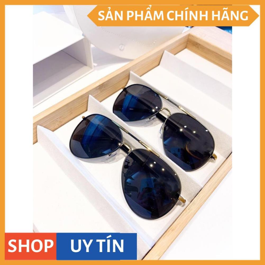 Kính mát thời trang nam cao cấp tròng polaroid chống tia UV MONPHIM - Tặng Kèm Kính Xuyên Đêm