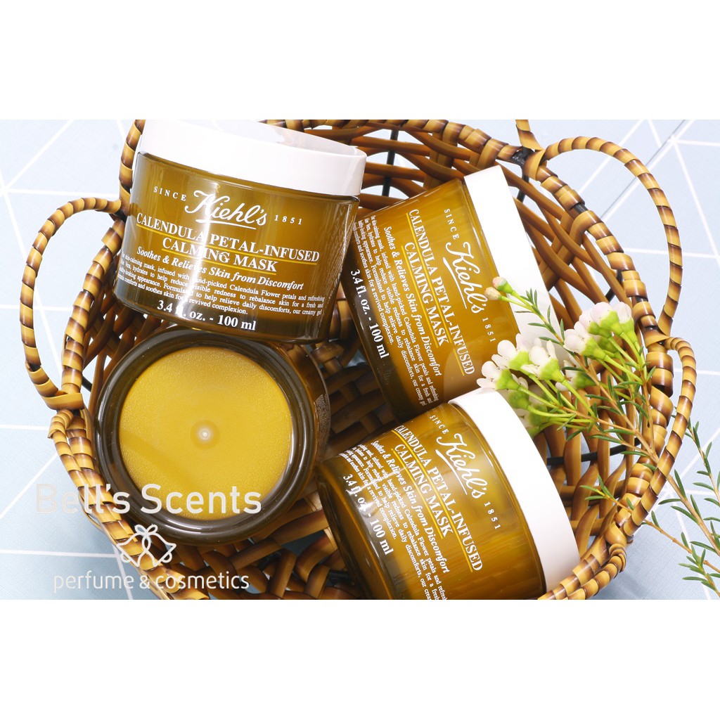 Mặt nạ cúc mẫu mới KIEHL'S Calendula Petal-Infused Calming Mask tester không tem, seal
