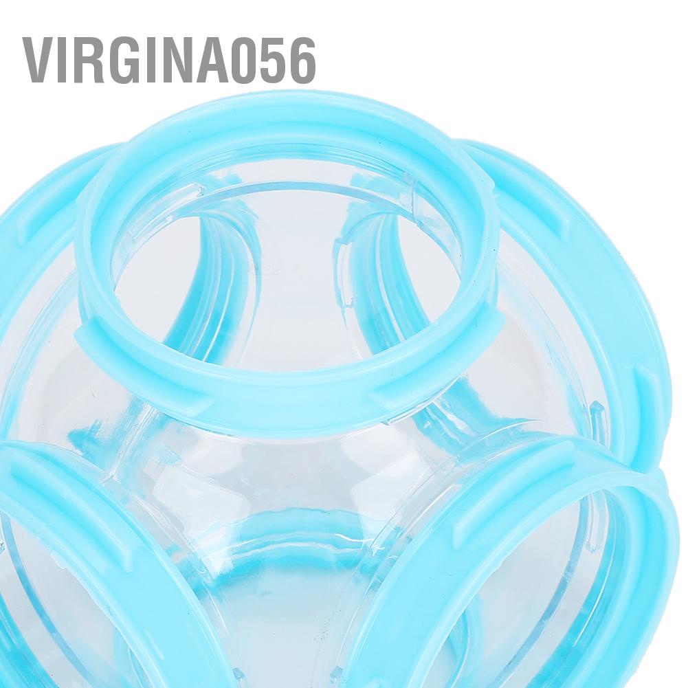 Virgina056 2Pcs Hamster External DIY Pipeline Tunnel Fittings Tube Exercise Cage Training Line Accessories