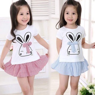 Bộ váy thỏ cho bé
