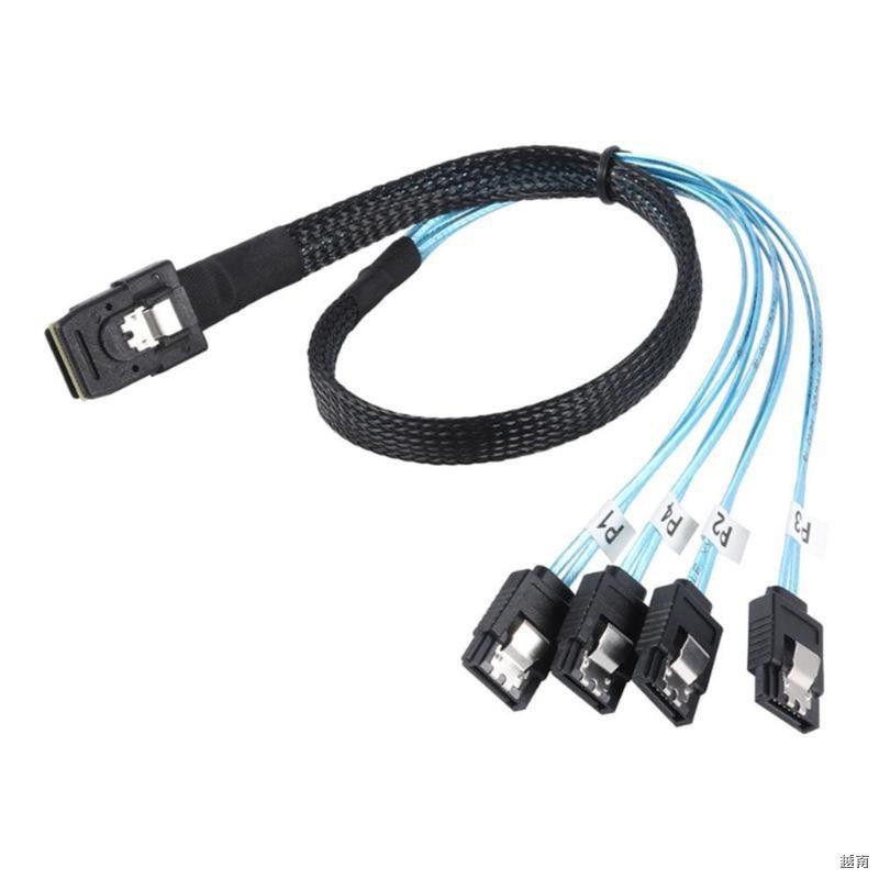 ✔✠✠Dây Cáp Chuyển Đổi Mini Sff-8087 Sang 4 Sata Sff8087 36p 7p 12gbps | BigBuy360 - bigbuy360.vn