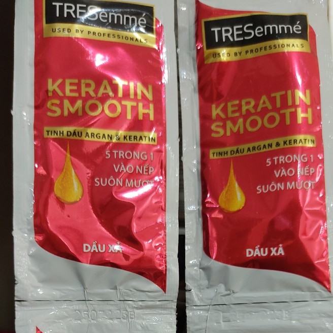 DÂY DẦU GỘI TRESEMME KERATIN SMOOTH 10 gói 7g