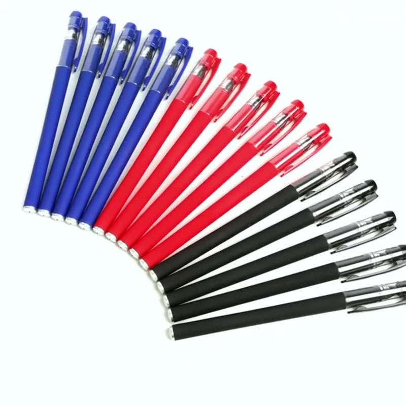 Set 10 Bút Bi Mực Đen Kiểu Dáng Dễ Thương