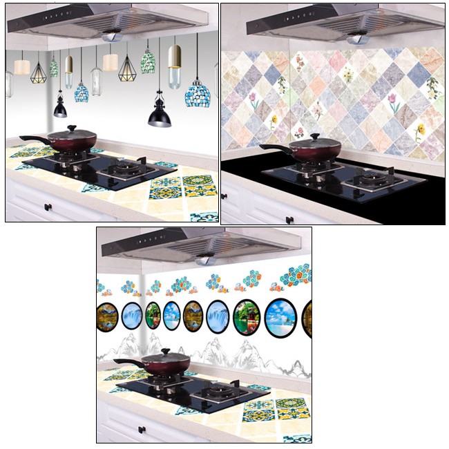 Decal tráng nhôm cách nhiệt mẫu sang trọng khổ 60cm keo sẵn