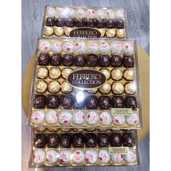 Ferrero Rocher 48v mix 3 vị 24v mix 3 vị 12v mix 3vị.