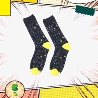 Vớ cotton họa tiết pacman