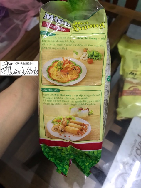 Miến Phú Hương - miến nấu