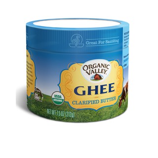 Bơ ghee hữu cơ - organic valley - 212gr