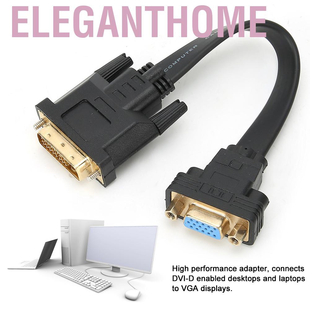 Đầu Chuyển Đổi Từ Dvi D Dual Link 24 + 1 Sang Vga