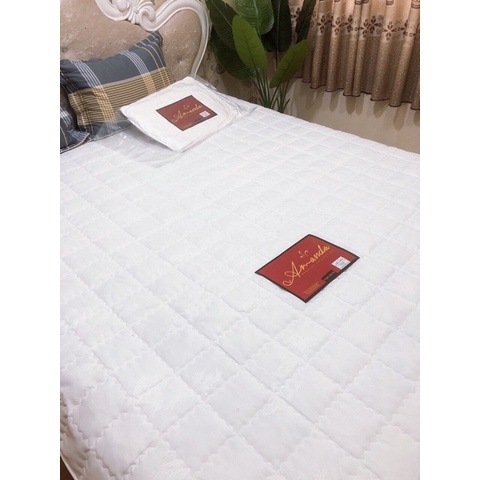 Ruột chăn bông trắng thương hiệu amanda, thấm hút mồ hôi, kháng khuẩn kích thước 2mx2m2