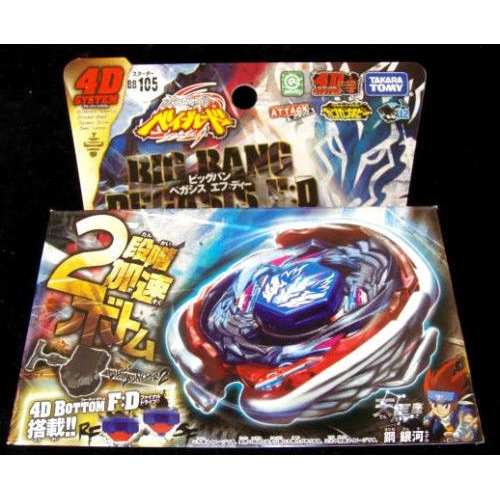 TAKARA TOMY Bộ Đồ Chơi Con Quay Beyblade Fusion Bb-105