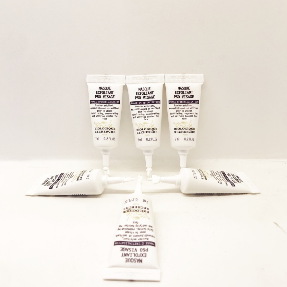 Mặt nạ chuyên biệt Masque Exfoliant P50 Visage 7ml peel da dành cho da lão hóa, làm sáng và se khít lỗ chân lông - K57