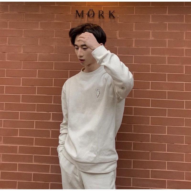 Áo Sweater Logo Mèo - P0lham Chính hãng