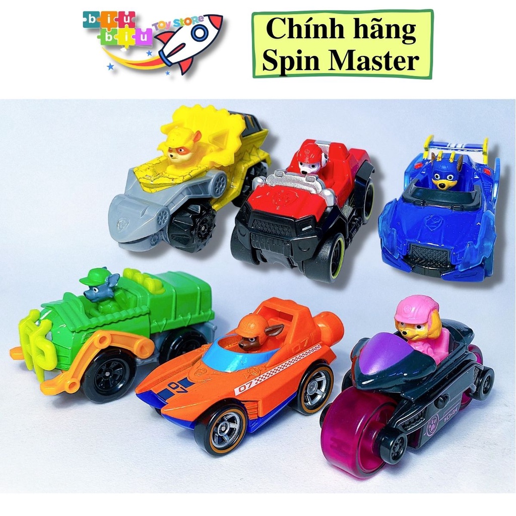 Bộ sưu tập xe chó cứu hộ Paw Patrol - Hàng chính hãng