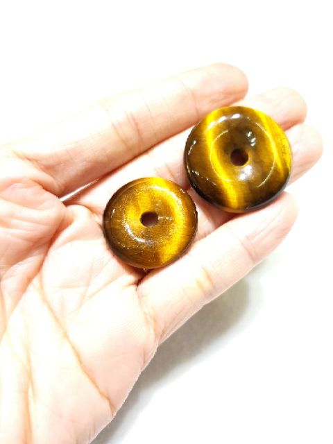 Dây Chuyền Mặt Đồng Điếu Màu Vàng Nâu M.Hổ