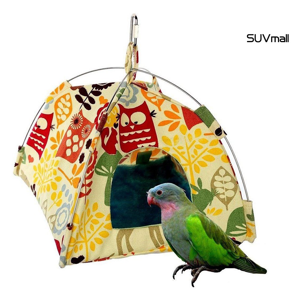 Hamster Bird Parrot Lều Nhà Võng Treo giường làm tổ Tấm đệm mềm Đồ dùng cho thú cưng